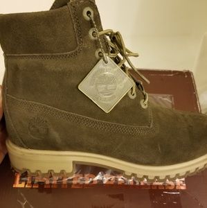 Olive green Limited Release Timberlands